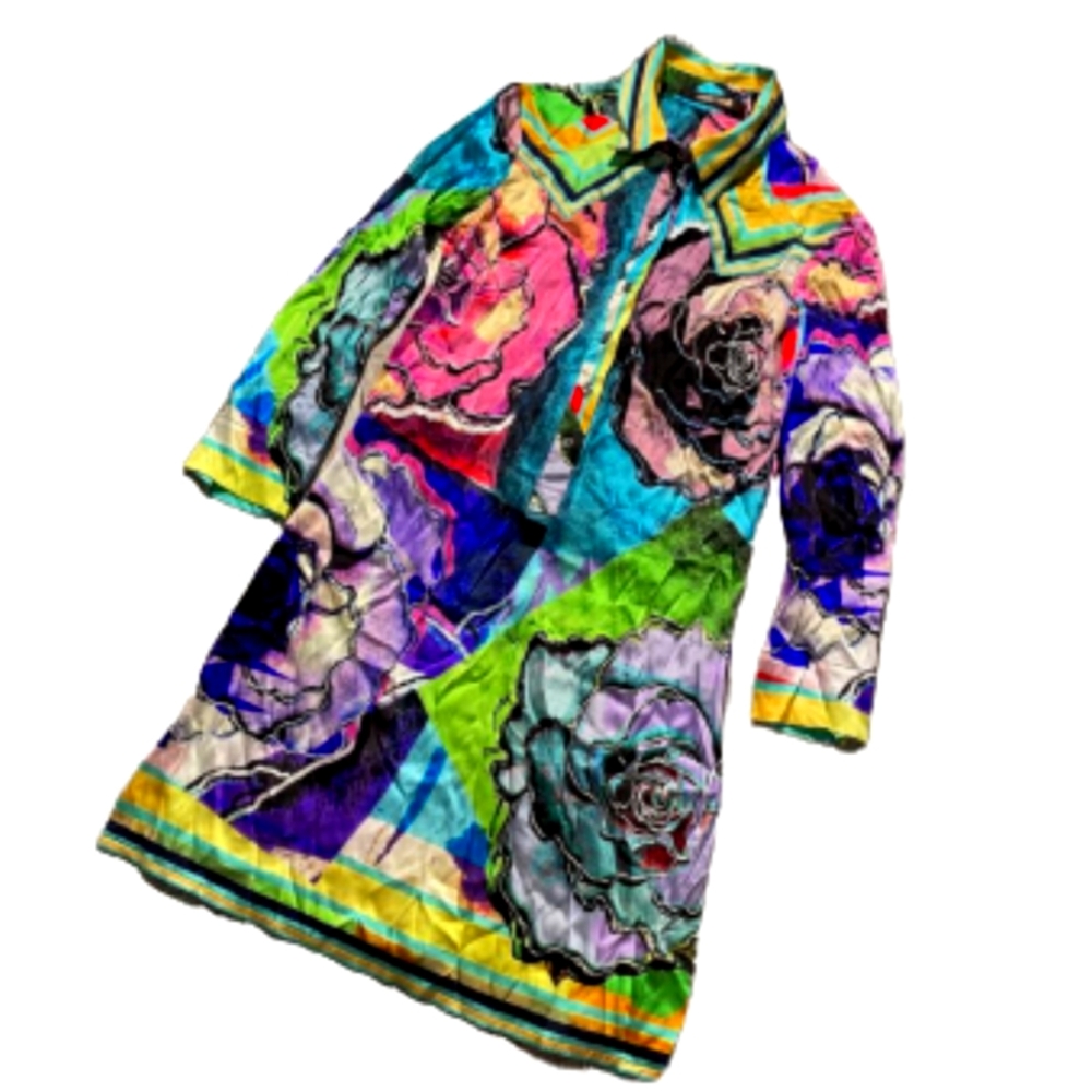 Vintage Roberto Cavalli dress silk it sz 40